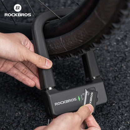 ROCKBROS Smart NFC U-Lock | Keyless eBicycle, emoto Security