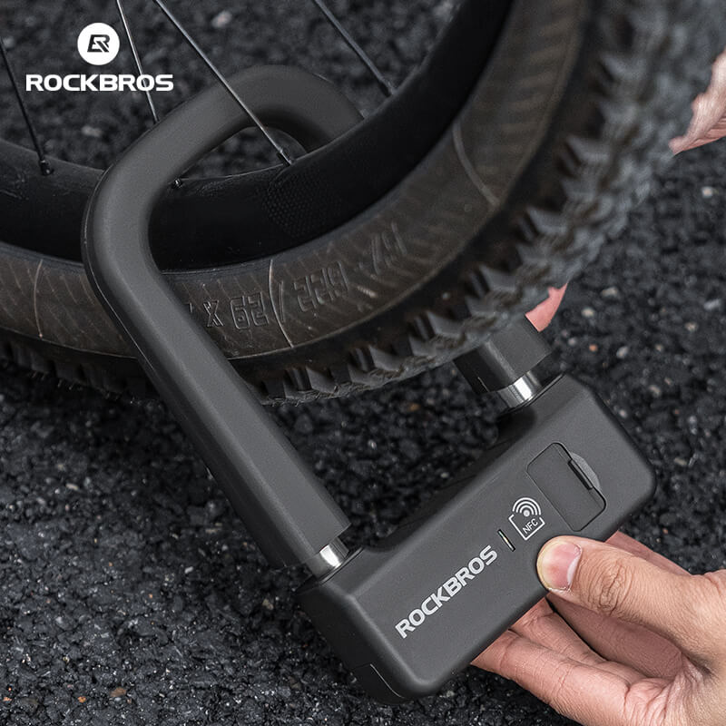 ROCKBROS Smart NFC U-Lock | Keyless eBicycle, emoto Security