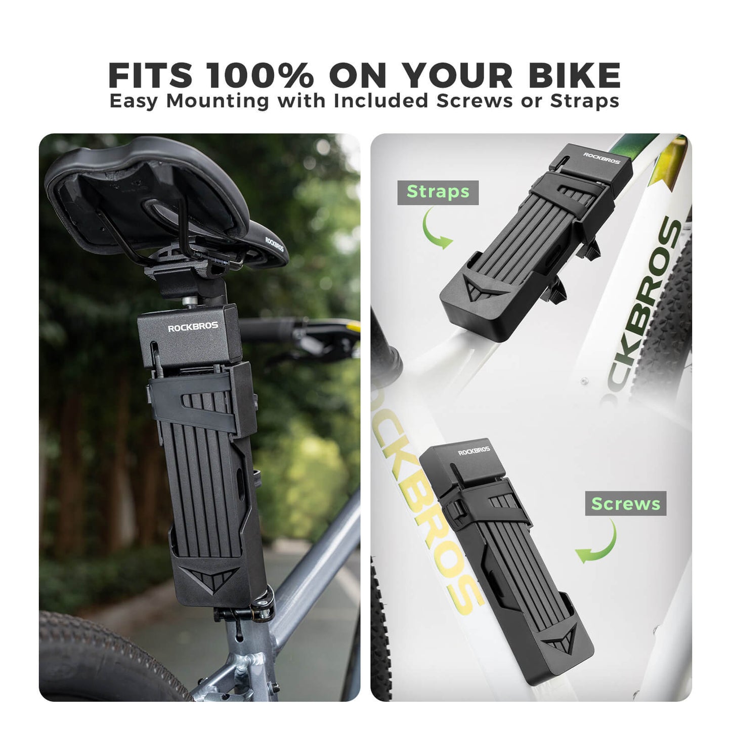 Gold-Rated Folding Bike Lock | E-Bikes and Bicycles