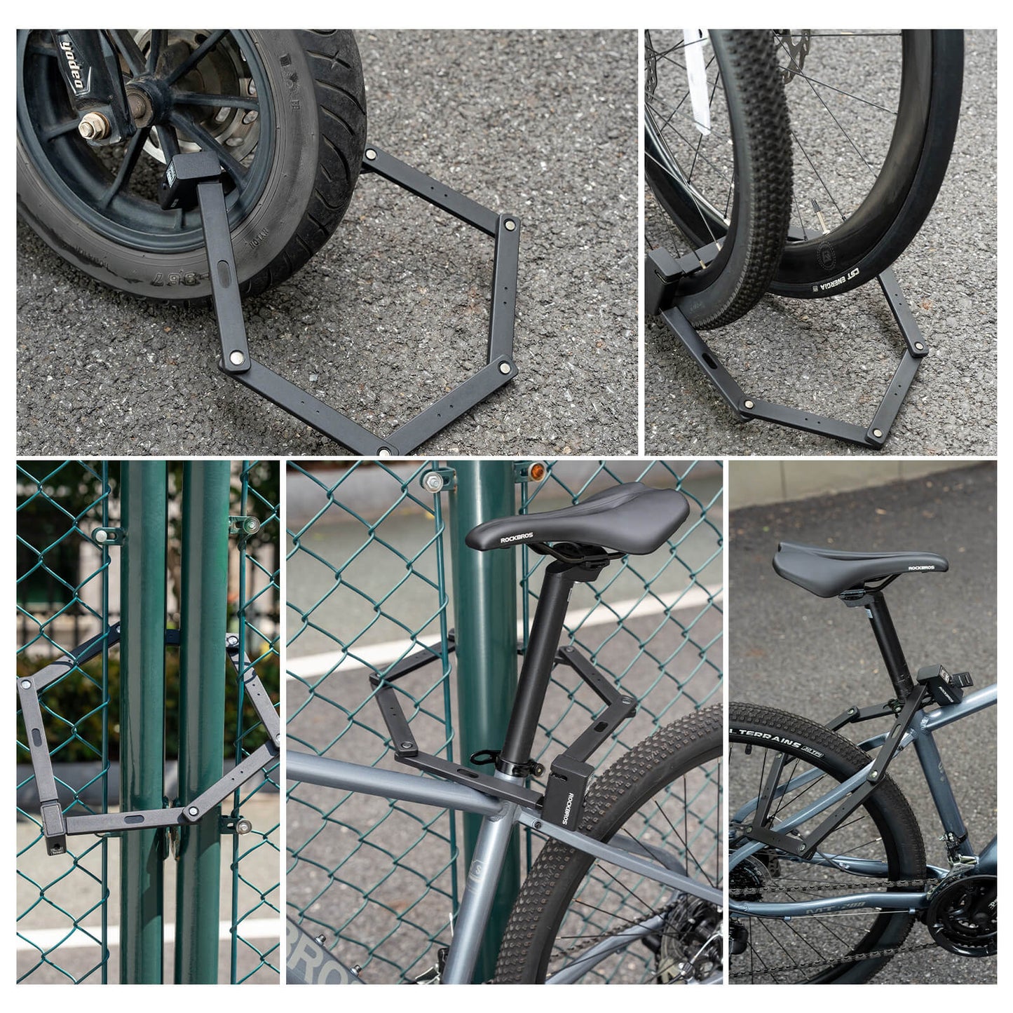 Gold-Rated Folding Bike Lock | E-Bikes and Bicycles