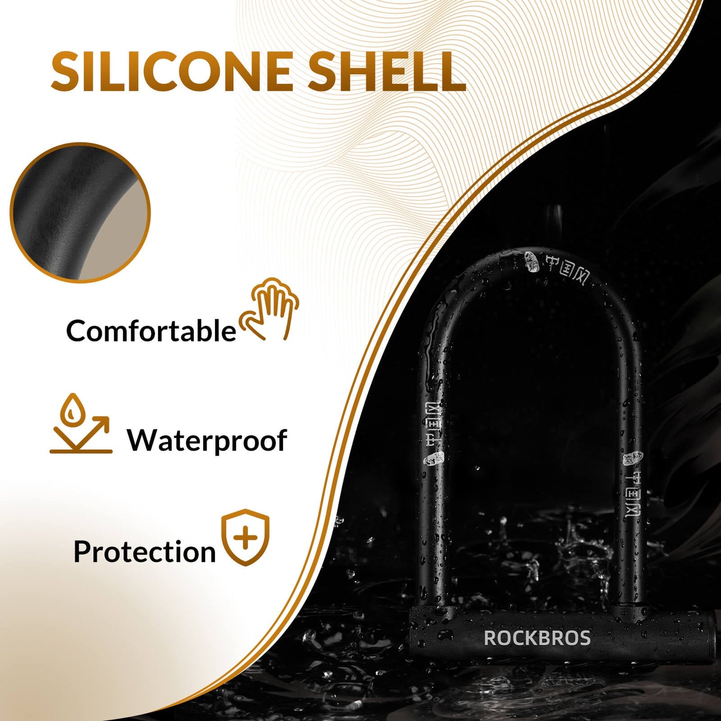Carbon Steel U-Lock | Bicycle and Everyday Security