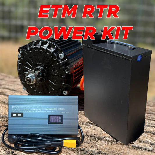 ETM RTR Power Upgrade Kit | Mod Battery, Touring Battery & Torque Motor | by Electro & Co