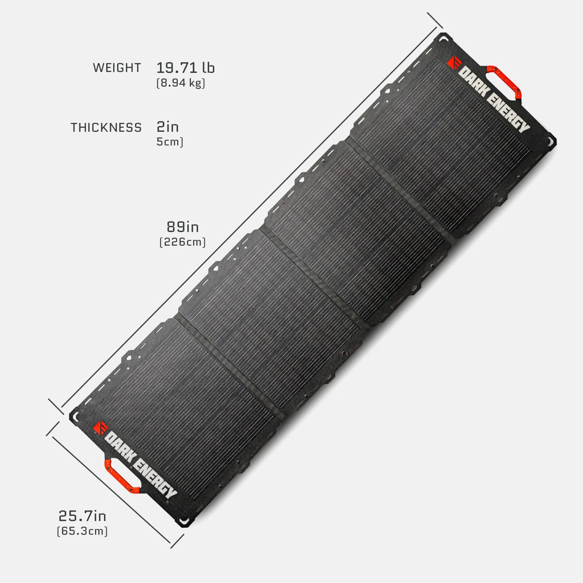 Dark Energy Spectre 200W Folding Solar Panel | Recon Solar Generators & Off-Grid Power