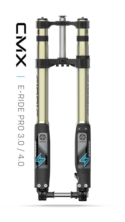 Sirris F43 220mm Fork | CMX Tune | Tool free LSC | for E-Ride Pro SS 3.0