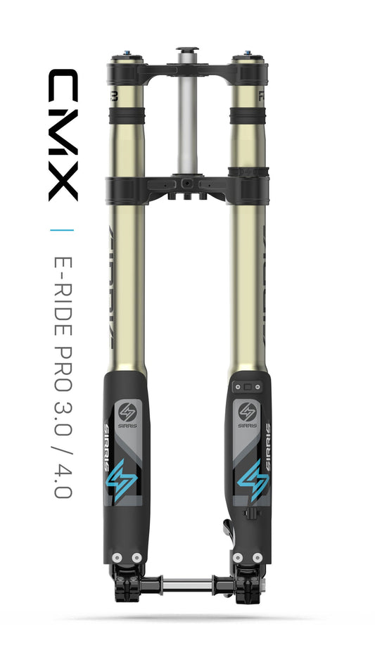 Sirris F43 220mm Fork | CMX Tune | Tool free LSC | for E-Ride Pro SS 3.0