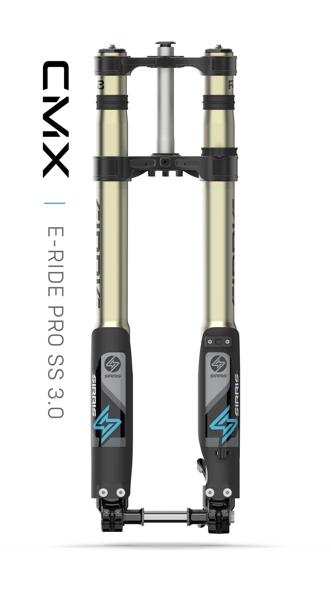 Sirris F43 CMX Tune 220mm Fork | Tool free LSC | for E-Ride Pro SS 3.0