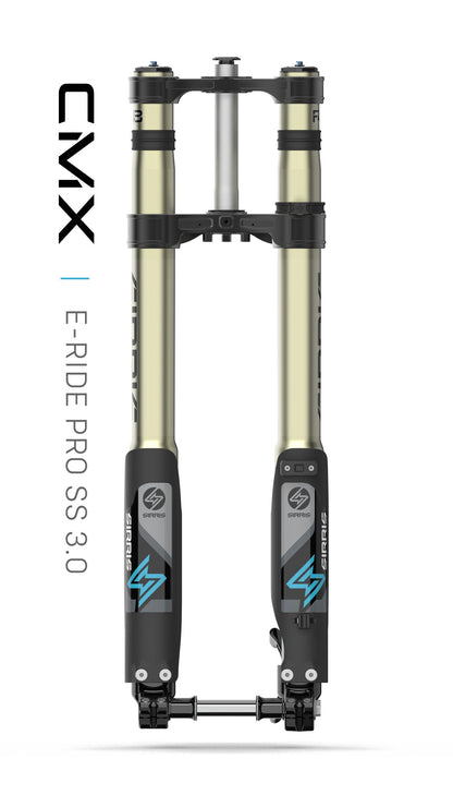 Sirris F43 CMX Tune 220mm Fork | Tool free LSC | for E-Ride Pro SS 3.0