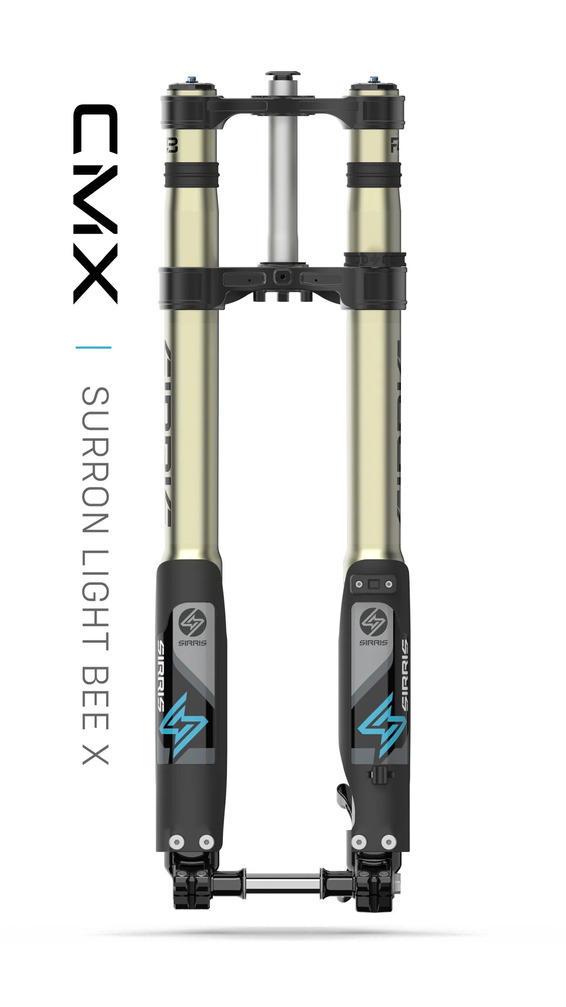 Sirris F43 CMX 220mm | Tool free LSC | Fork for Surron Light bee X & more