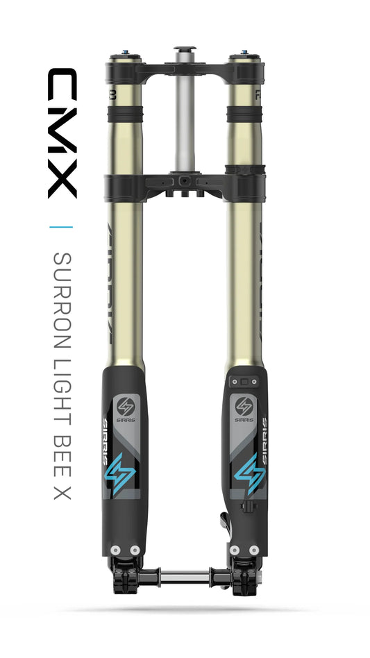 Sirris F43 CMX 220mm | Tool free LSC | Fork for Surron Light bee X & more