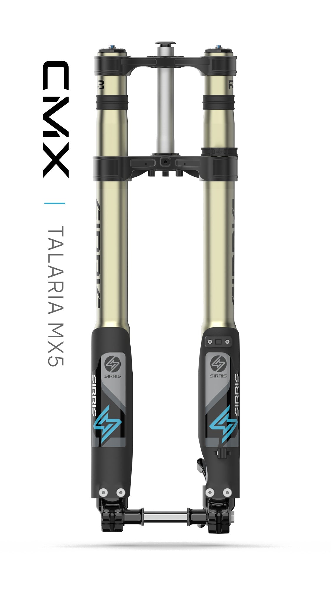 Sirris F43 CMX Tune 220mm Fork | Tool free LSC | for Talaria MX5