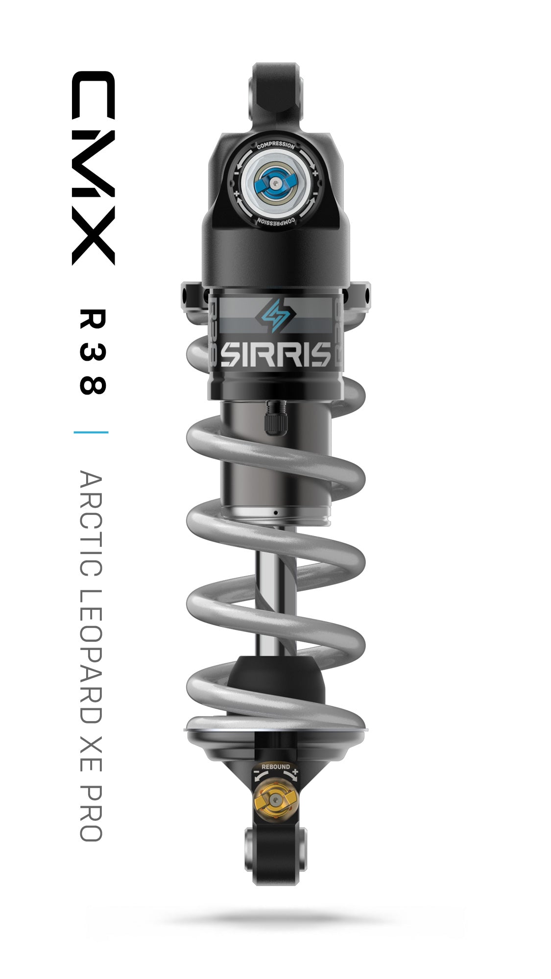 Sirris R38 CMX Rear Shock | Arctic Leopard XE Pro S, Enduro, XE Pro R & Vetra Blazer