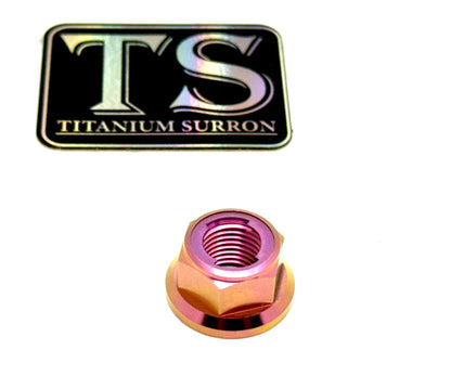 Sotion Motor Titanium Reverse Thread Nut - M12x1.25