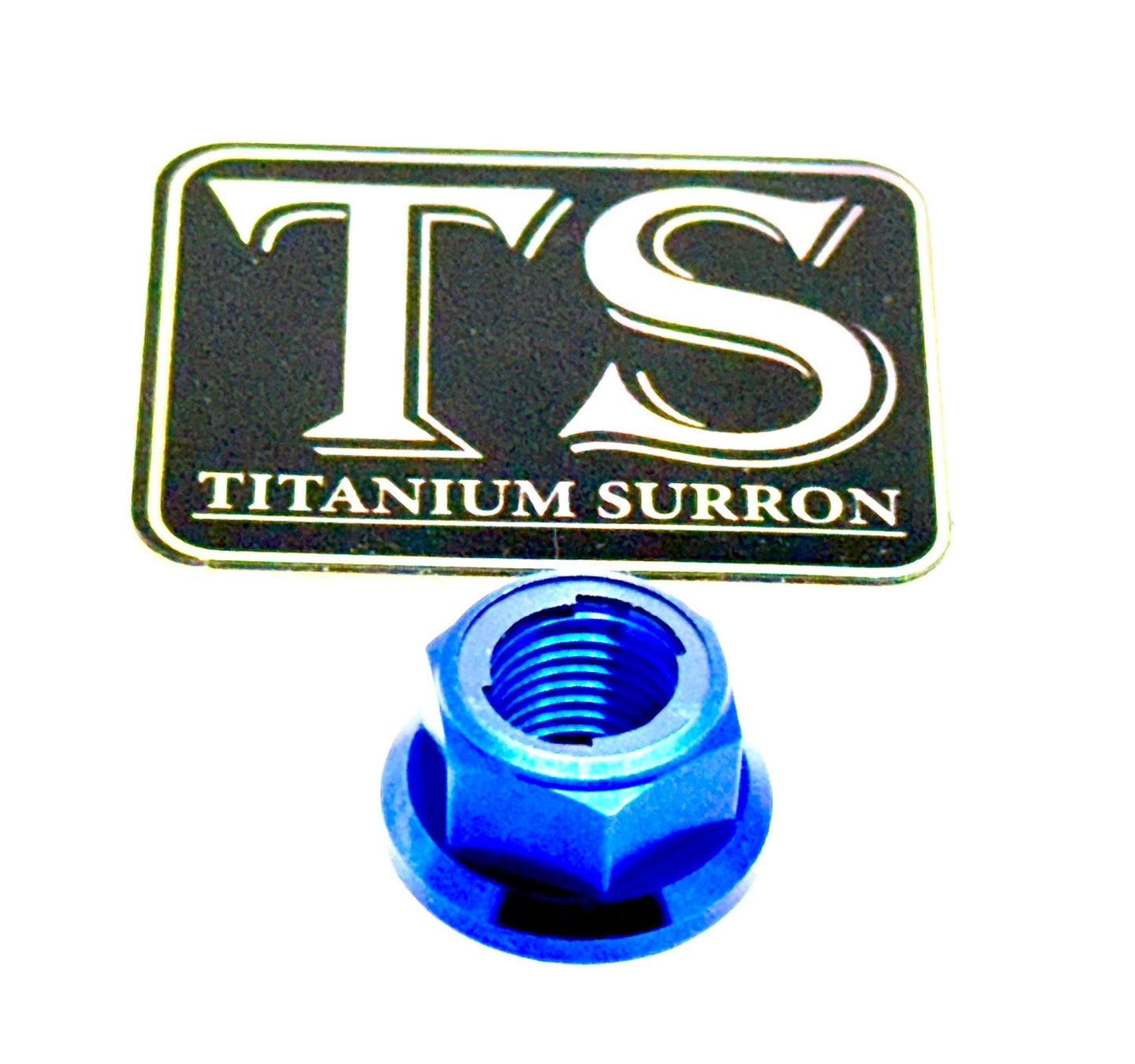 Sotion Motor Titanium Reverse Thread Nut - M12x1.25