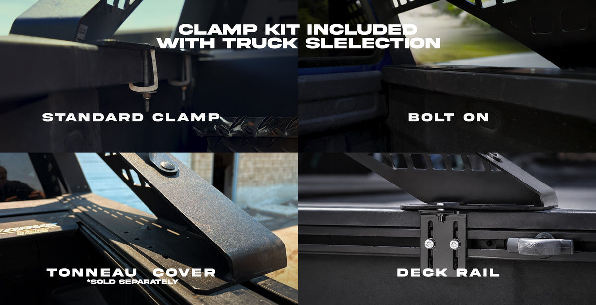 Chase Rack System - Base Rack  | Modular Truck Bed Rack for E-Motos | by Big Days