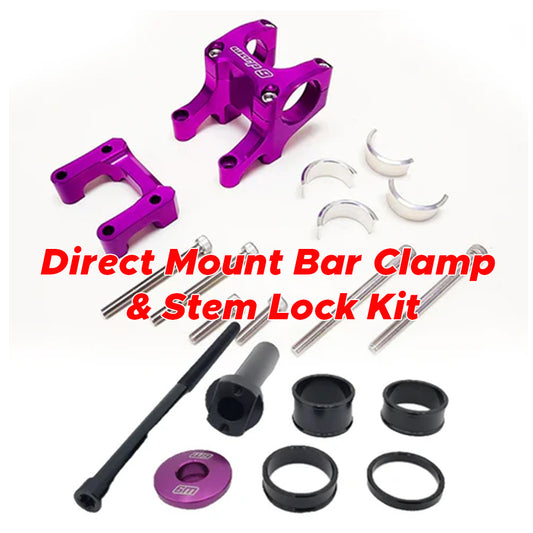 Warp 9 E-moto Ultimate Bar mount stem lock Kit