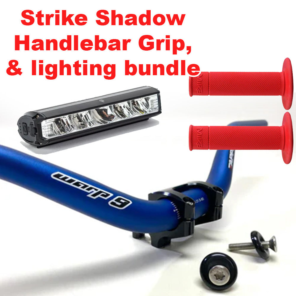Grip, Handlebar, & Lighting Bundle | By REV Rides | For Strike Shadow Series E-Motos