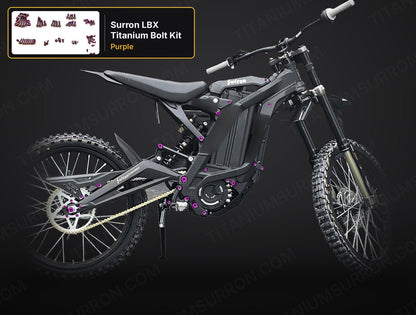 Titanium Full Body Kits - Surron LBS LBX, Segway X160 X260