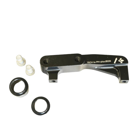 Front Brake Adapter | By TECH | For E-Ride Pro SS 3.0, SR, Talaria MX5, Altis Sigma with TECH Fork