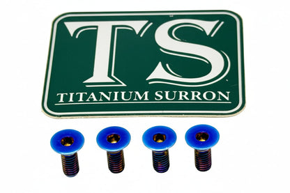 Titanium Headlight Bezel Bolts 4 | Baja Designs S2 & Squadron