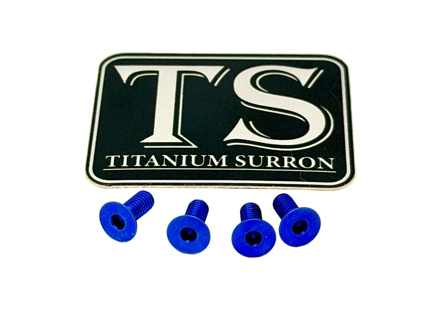 Titanium Headlight Bezel Bolts 4 | Baja Designs S2 & Squadron