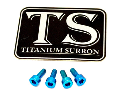 Titanium Headlight Bezel Bolts 4 | Baja Designs S2 & Squadron