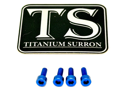 Titanium Headlight Bezel Bolts 4 | Baja Designs S2 & Squadron