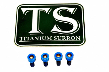 Titanium Headlight Bezel Bolts 4 | Baja Designs S2 & Squadron