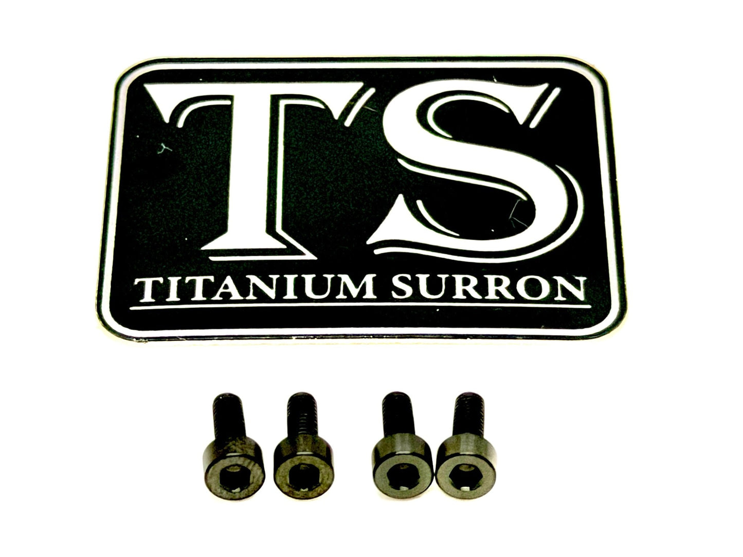 Titanium Headlight Bezel Bolts 4 | Baja Designs S2 & Squadron