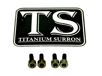 Titanium Headlight Bezel Bolts 4 | Baja Designs S2 & Squadron