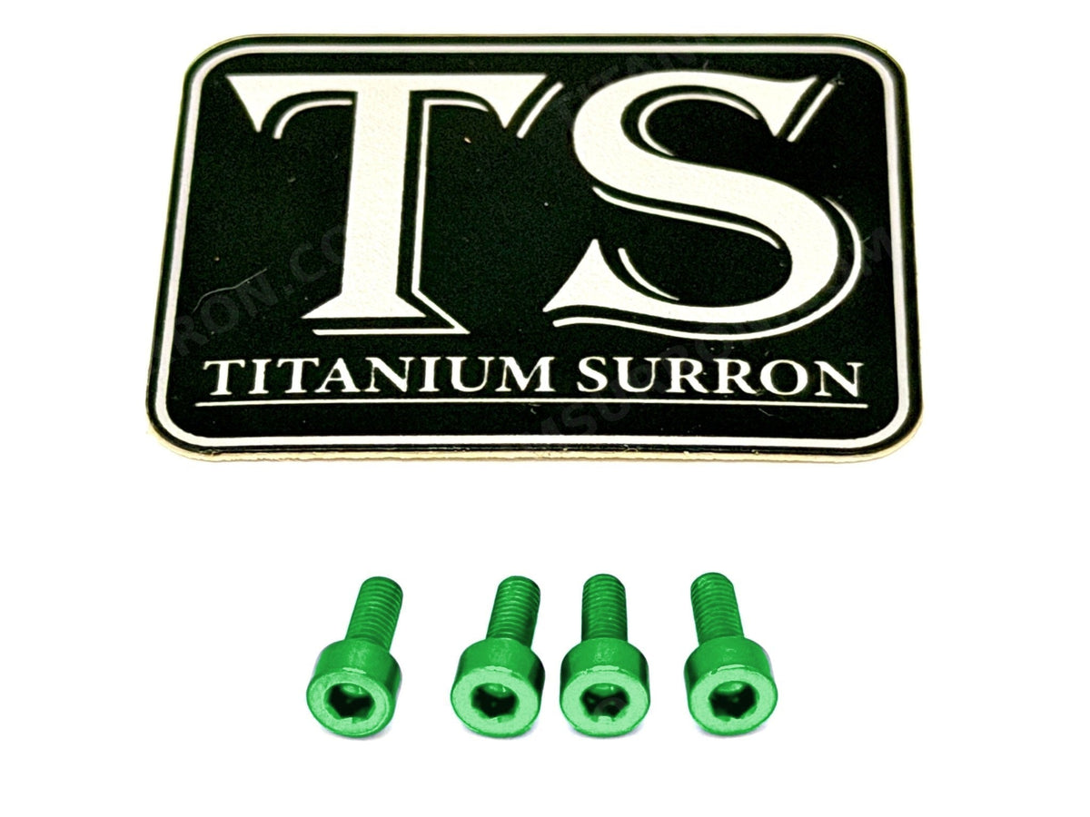 Titanium Headlight Bezel Bolts 4 | Baja Designs S2 & Squadron
