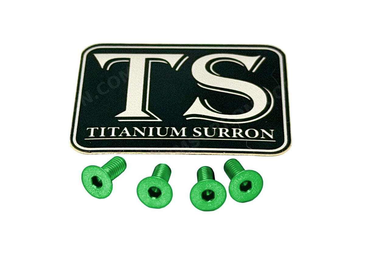 Titanium Headlight Bezel Bolts 4 | Baja Designs S2 & Squadron