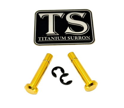 Titanium Battery Lid Pins - Surron LBS LBX, Segway X160 X260