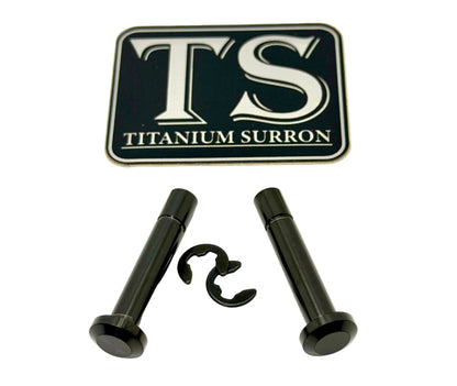 Titanium Battery Lid Pins - Surron LBS LBX, Segway X160 X260