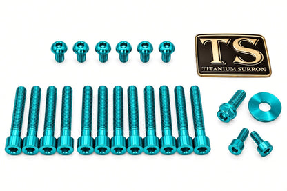 Titanium Fork Bolt Kit | Sirris F43 Suspension Fork (22 Pieces)