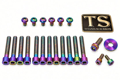 Titanium Fork Bolt Kit | Sirris F43 Suspension Fork (22 Pieces)