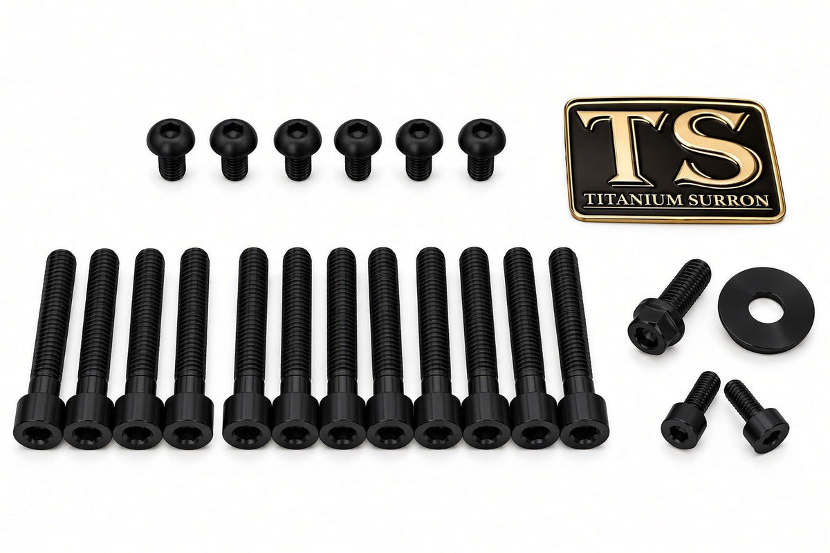 Titanium Fork Bolt Kit | Sirris F43 Suspension Fork (22 Pieces)