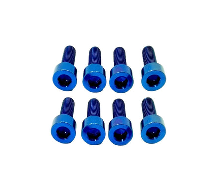 Custom Titanium Direct Mount Stem Bolt Kit for Surron, Eride pro, Talaria, Segway style bikes