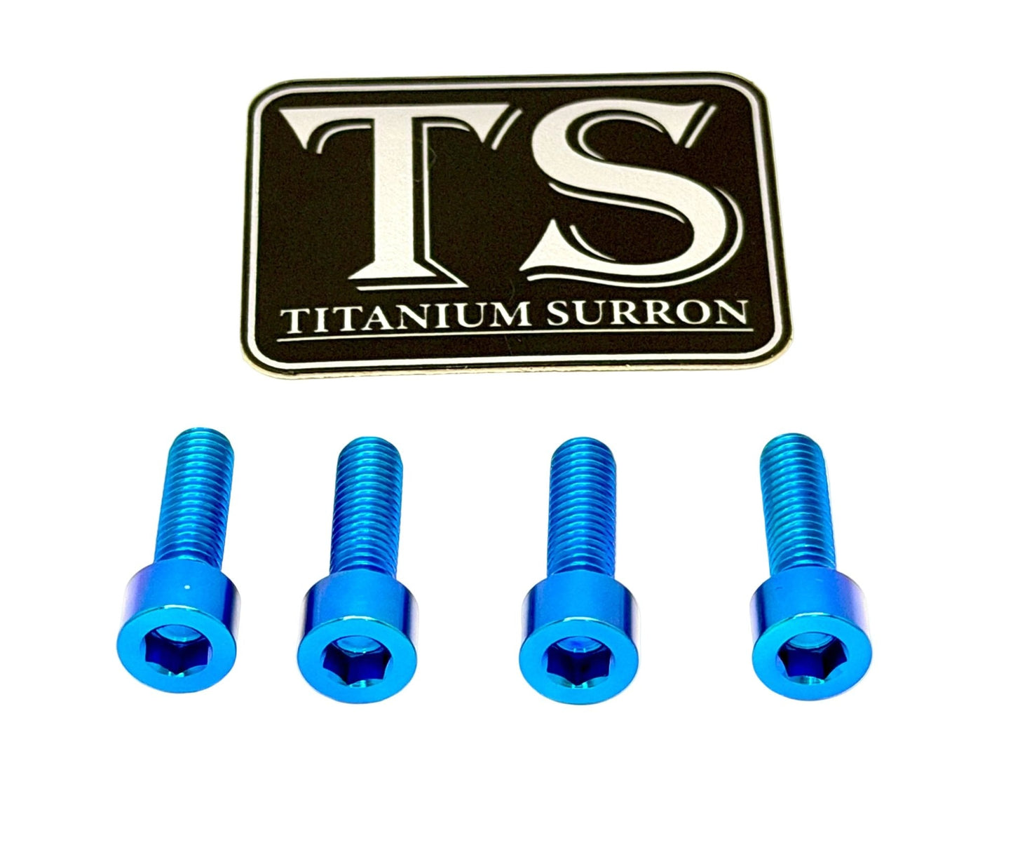 Titanium Brake Handle Mount Bolts | E-Moto Brake Clamp Hardware