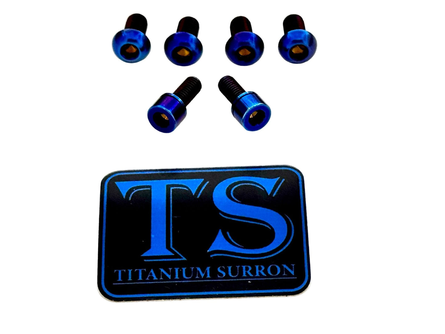 Titanium Headlight Mount Bolt Kit | E-Moto Headlight Hardware