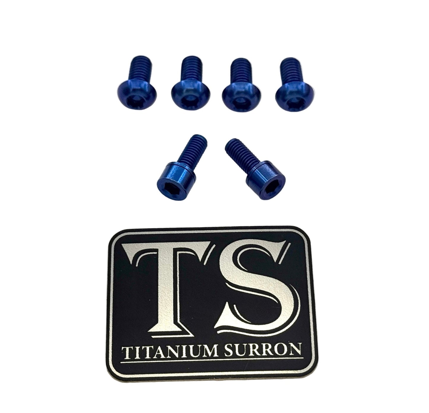 Titanium Headlight Mount Bolt Kit | E-Moto Headlight Hardware