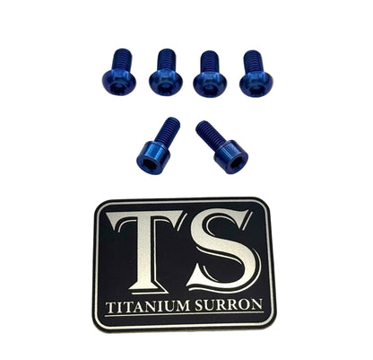 Titanium Headlight Mount Bolt Kit | E-Moto Headlight Hardware