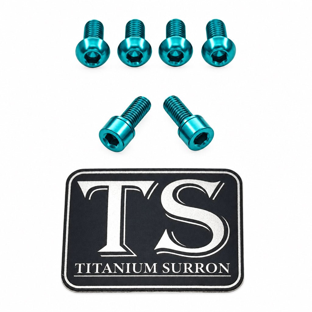 Titanium Headlight Mount Bolt Kit | E-Moto Headlight Hardware