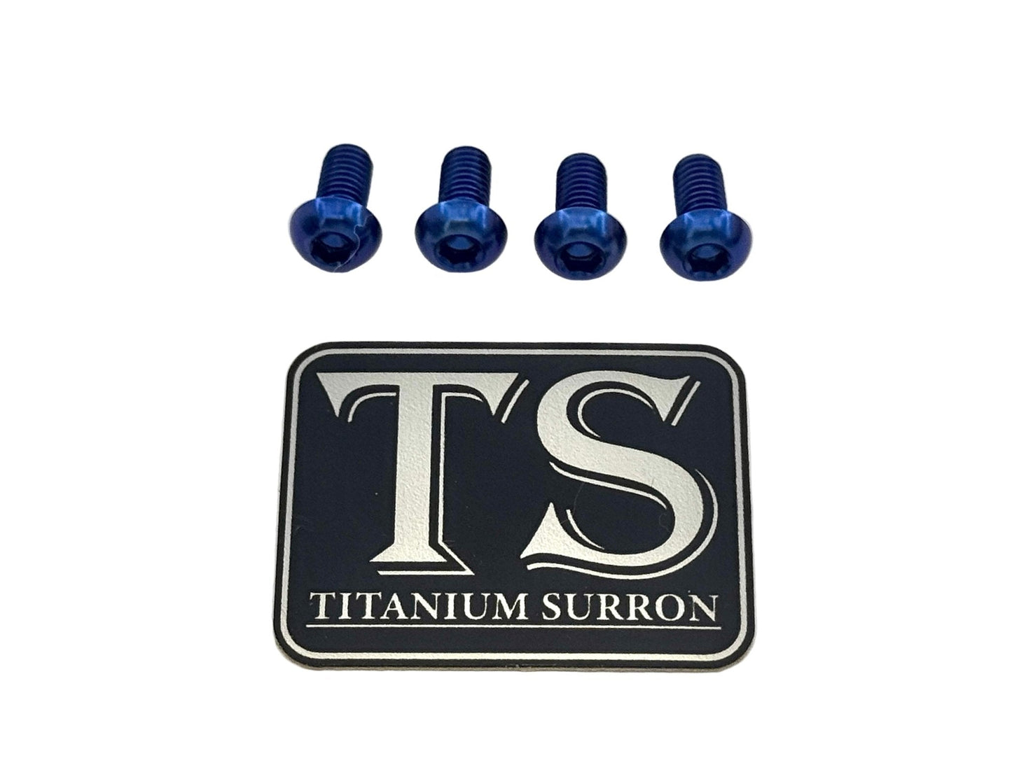 Titanium Headlight Mount Bolt Kit | E-Moto Headlight Hardware