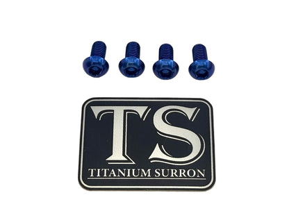 Titanium Headlight Mount Bolt Kit | E-Moto Headlight Hardware