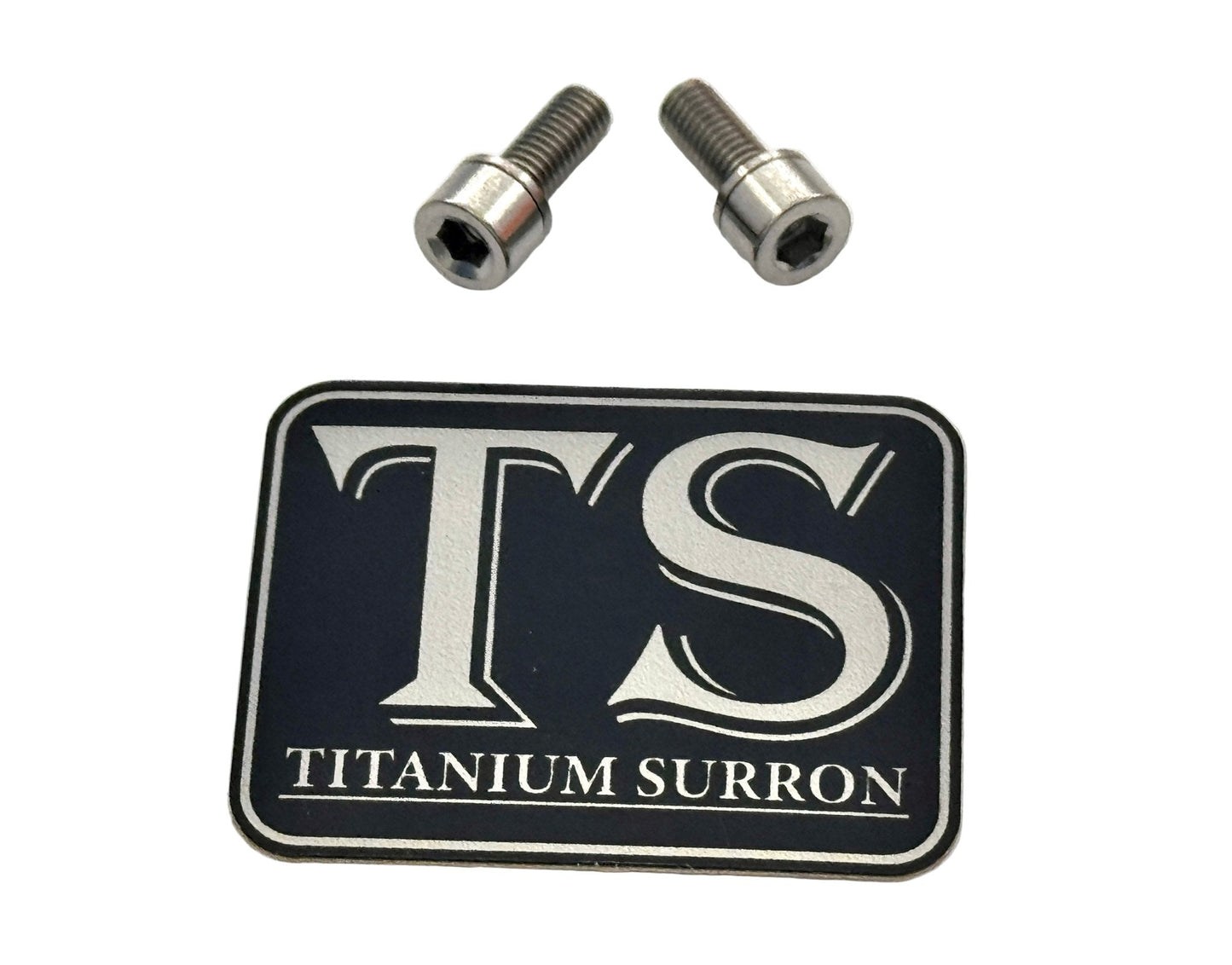 Titanium Headlight Mount Bolt Kit | E-Moto Headlight Hardware