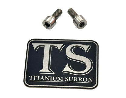 Titanium Headlight Mount Bolt Kit | E-Moto Headlight Hardware