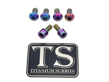 Titanium Headlight Mount Bolt Kit | E-Moto Headlight Hardware