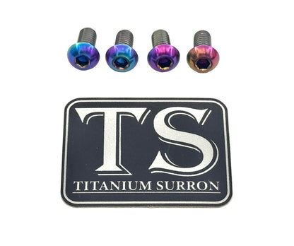 Titanium Headlight Mount Bolt Kit | E-Moto Headlight Hardware
