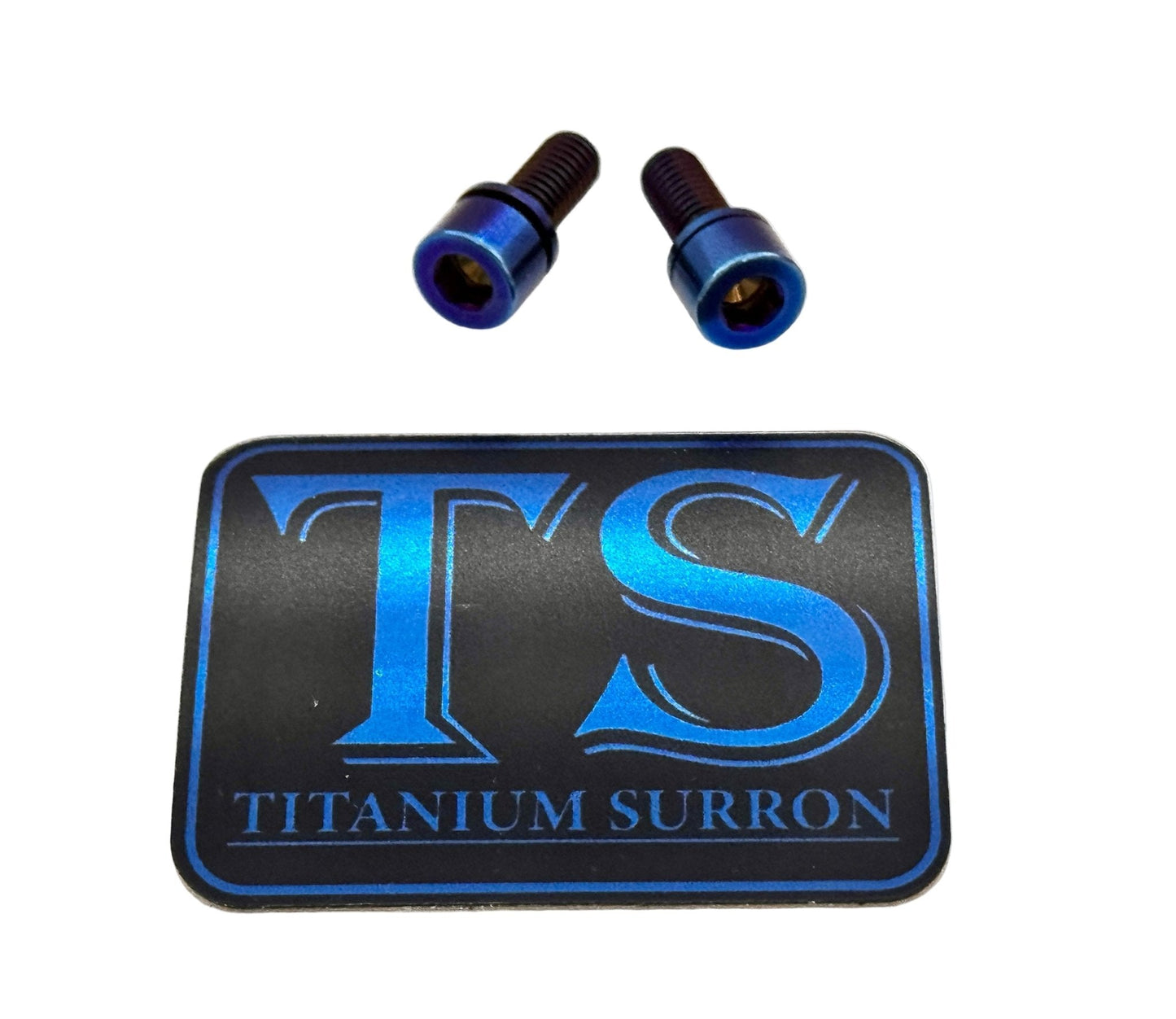 Titanium Headlight Mount Bolt Kit | E-Moto Headlight Hardware