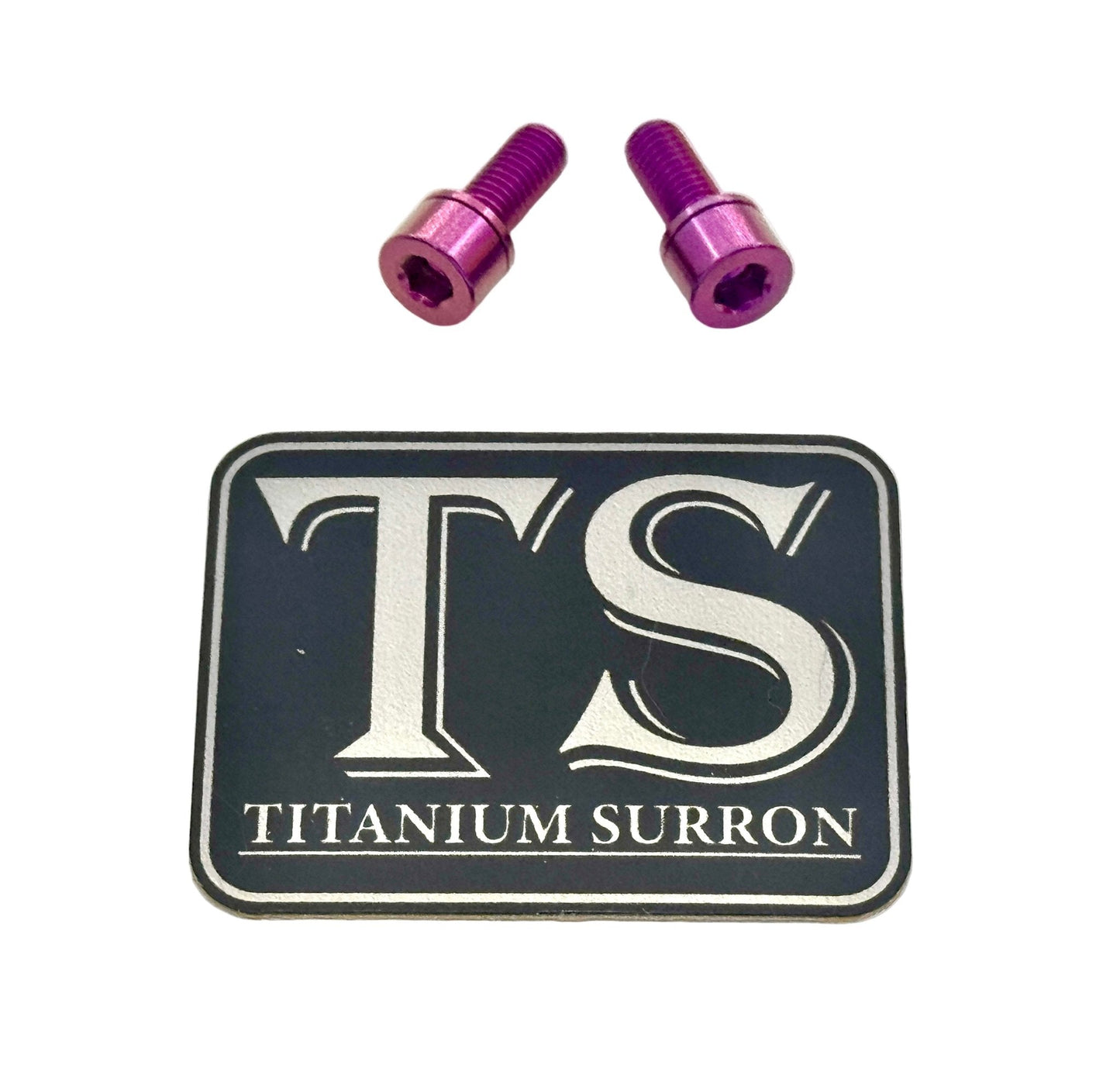 Titanium Headlight Mount Bolt Kit | E-Moto Headlight Hardware